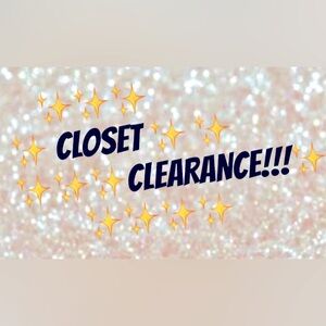 ⬇️ Closet Clearance!! ✌🏻 🔥 $5 SALE‼️ See Below!